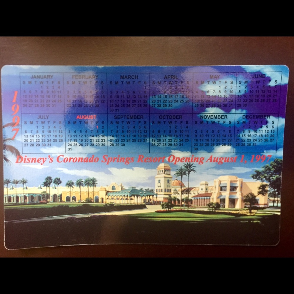 Disney Authentic Opening Coronado Springs Magnet